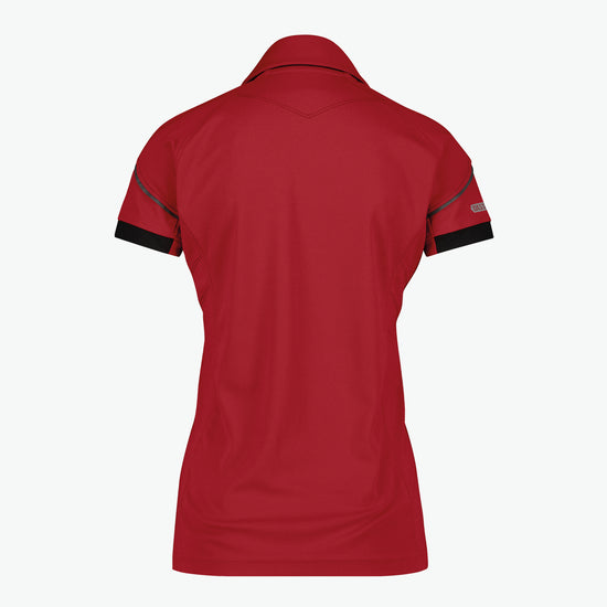 Dassy Traxion Women Polo voor dames - Rood/Zwart Werkpolo Dames Dassy