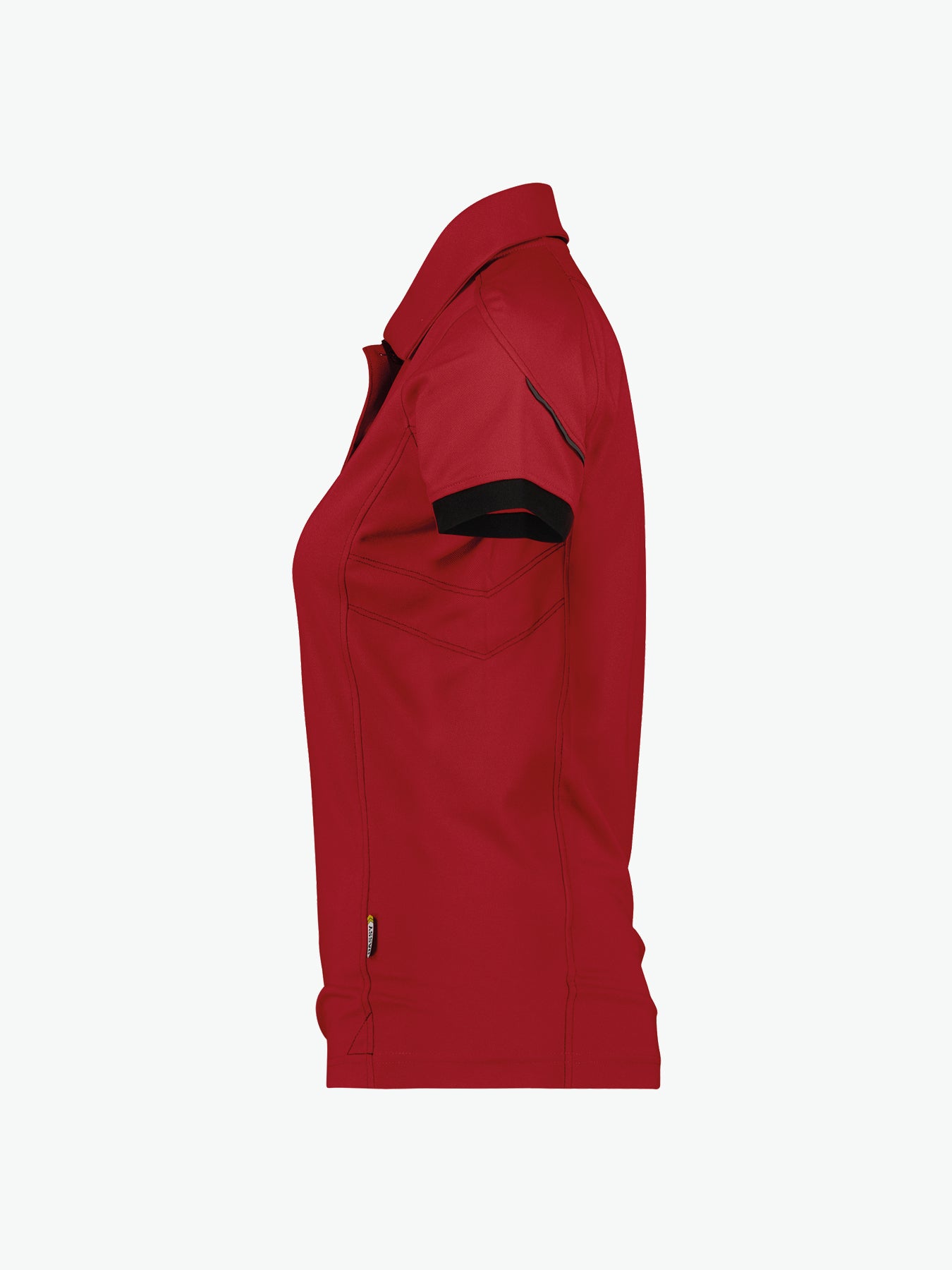Dassy Traxion Women Polo voor dames - Rood/Zwart Werkpolo Dames Dassy