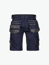 Dassy Trix Holsterzakkenshort met stretch - Nachtblauw/Antracietgrijs Korte Werkbroek Dassy