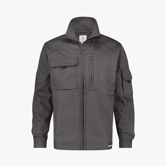 Dassy Tulsa Canvas werkvest - Cementgrijs Werkvest Dassy