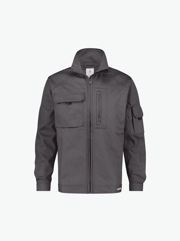 Dassy Tulsa Canvas werkvest - Cementgrijs Werkvest Dassy