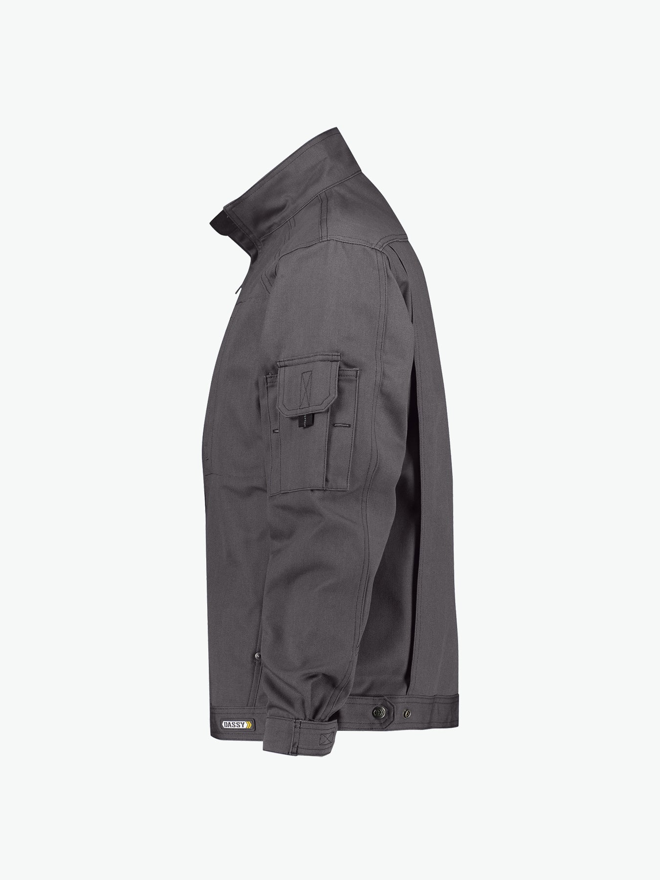 Dassy Tulsa Canvas werkvest - Cementgrijs Werkvest Dassy