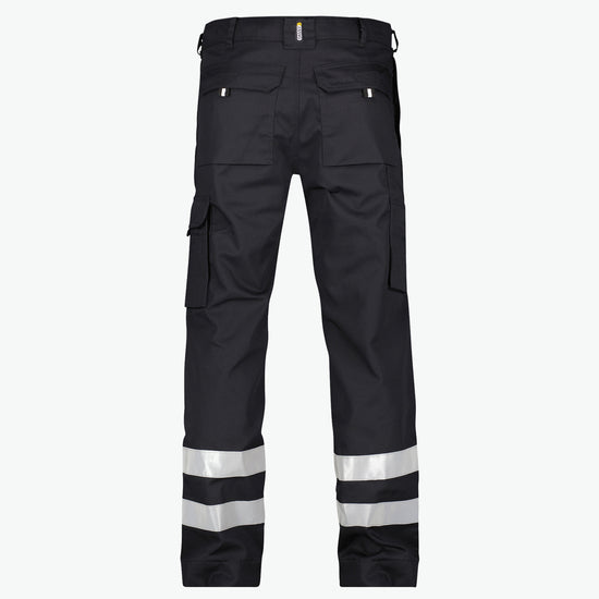 Dassy Vegas Werkbroek met reflecterende banden - Zwart Werkbroek Dassy