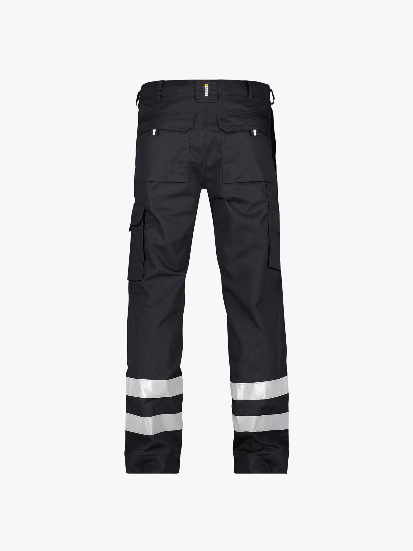 Dassy Vegas Werkbroek met reflecterende banden - Zwart Werkbroek Dassy