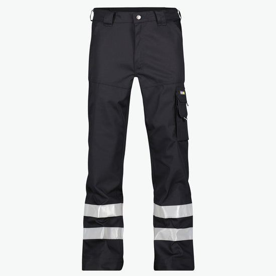 Dassy Vegas Werkbroek met reflecterende banden - Zwart Werkbroek Dassy