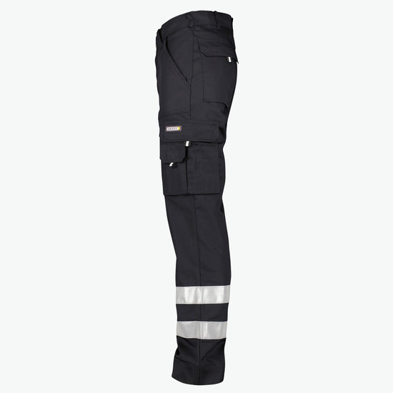 Dassy Vegas Werkbroek met reflecterende banden - Zwart Werkbroek Dassy