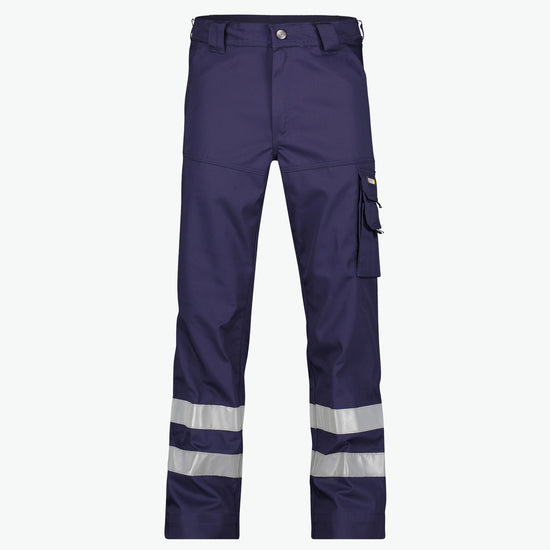 Dassy Vegas Werkbroek met reflecterende banden - Marineblauw Werkbroek Dassy