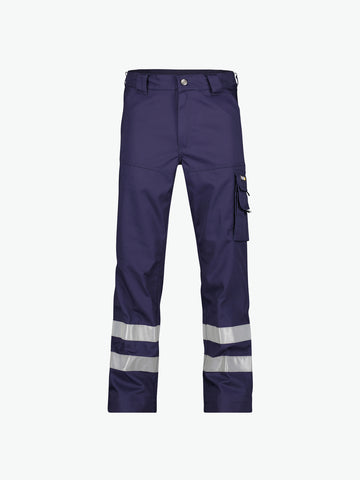 Dassy Vegas Werkbroek met reflecterende banden - Marineblauw Werkbroek Dassy