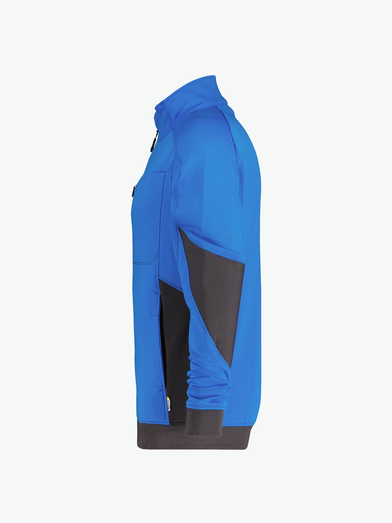 Dassy Velox Sweater - Azuurblauw/Antracietgrijs Werksweater Dassy