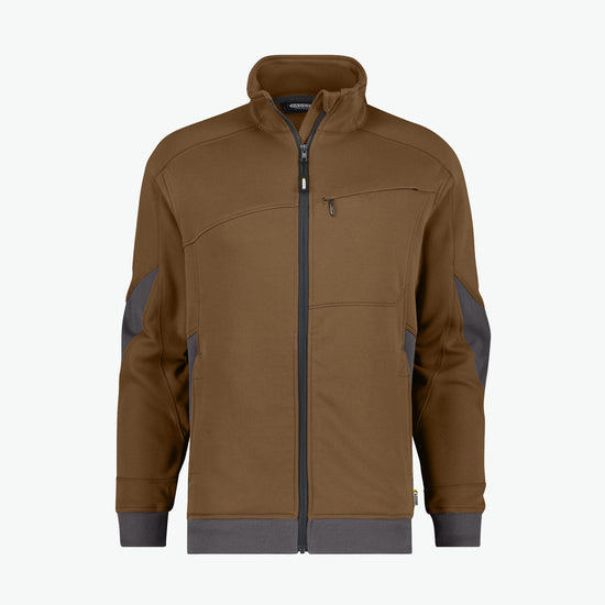 Dassy Velox Sweater - Leembruin/Antracietgrijs Werksweater Dassy
