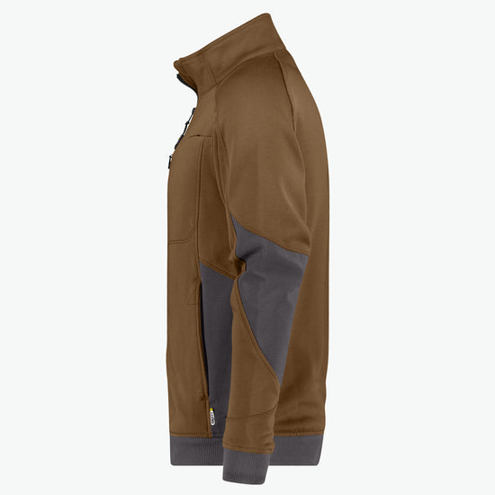 Dassy Velox Sweater - Leembruin/Antracietgrijs Werksweater Dassy