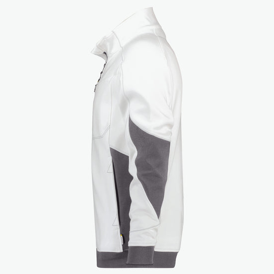 Dassy Velox Sweater - Wit/Antracietgrijs Werksweater Dassy