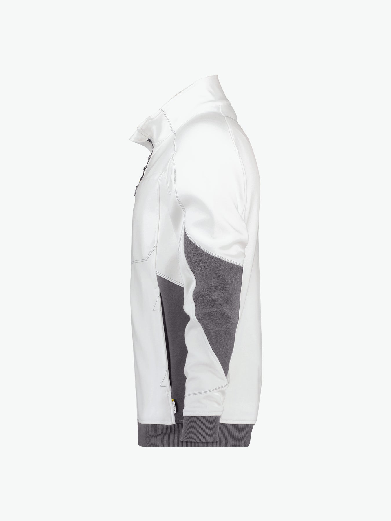 Dassy Velox Sweater - Wit/Antracietgrijs Werksweater Dassy