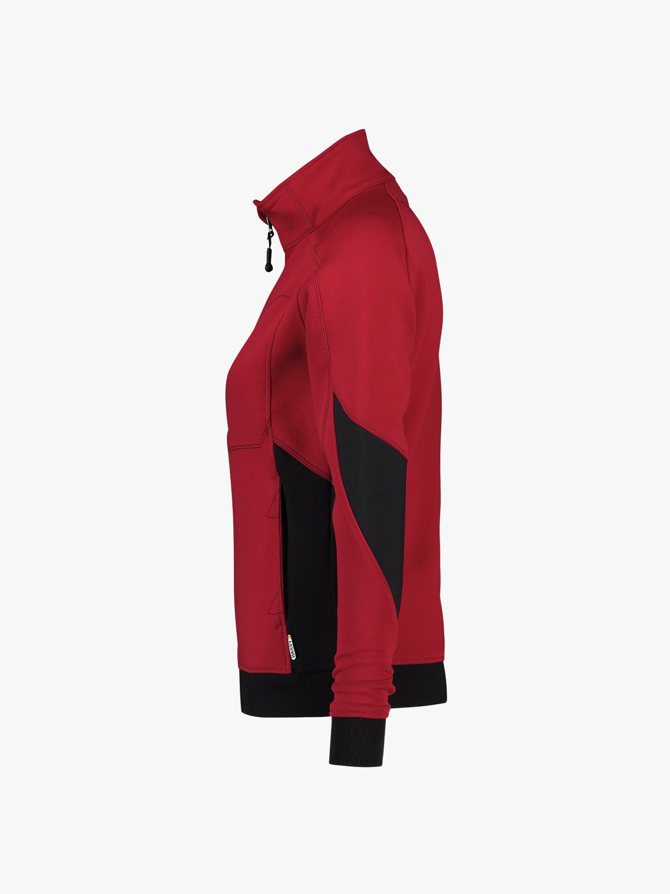 Dassy Velox Women Sweater voor dames - Rood/Zwart Werksweater Dames Dassy