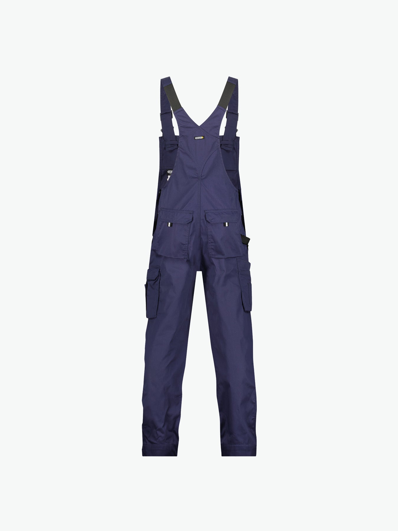 Dassy Ventura Katoen Bretelbroek met kniezakken - Marineblauw Werkbroek Dassy