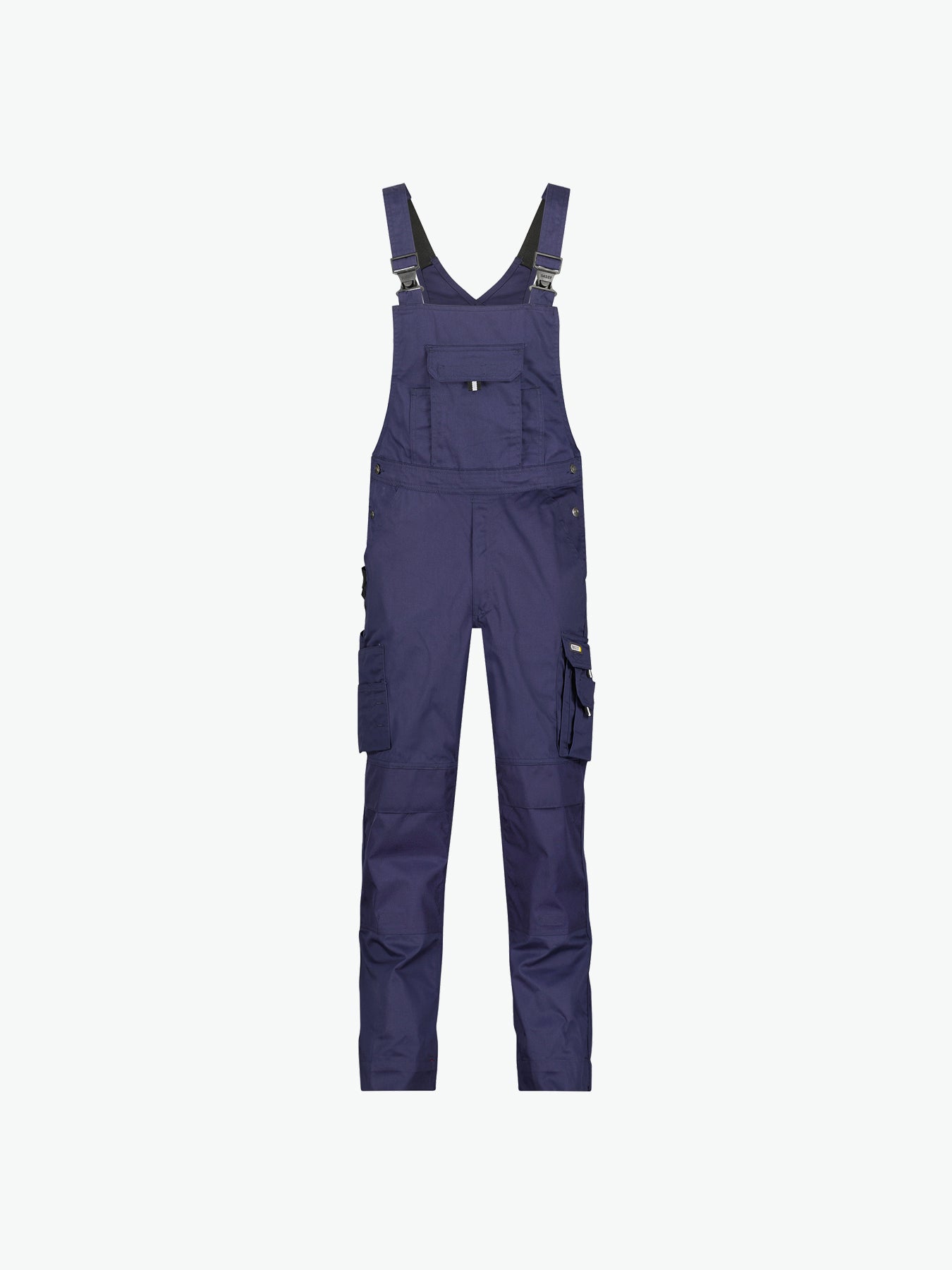 Dassy Ventura Katoen Bretelbroek met kniezakken - Marineblauw Werkbroek Dassy