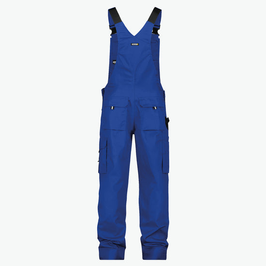 Dassy Ventura Bretelbroek met kniezakken - Korenblauw Werkbroek Dassy