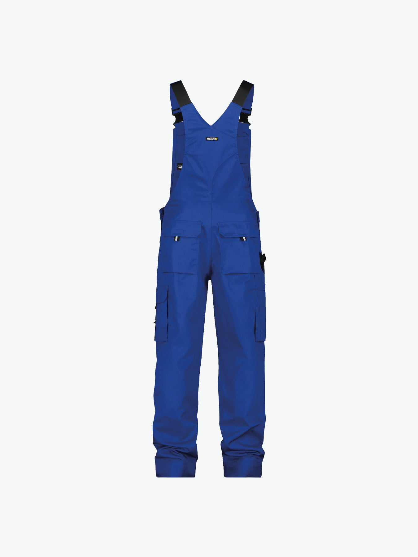 Dassy Ventura Bretelbroek met kniezakken - Korenblauw Werkbroek Dassy