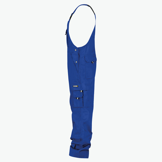 Dassy Ventura Bretelbroek met kniezakken - Korenblauw Werkbroek Dassy