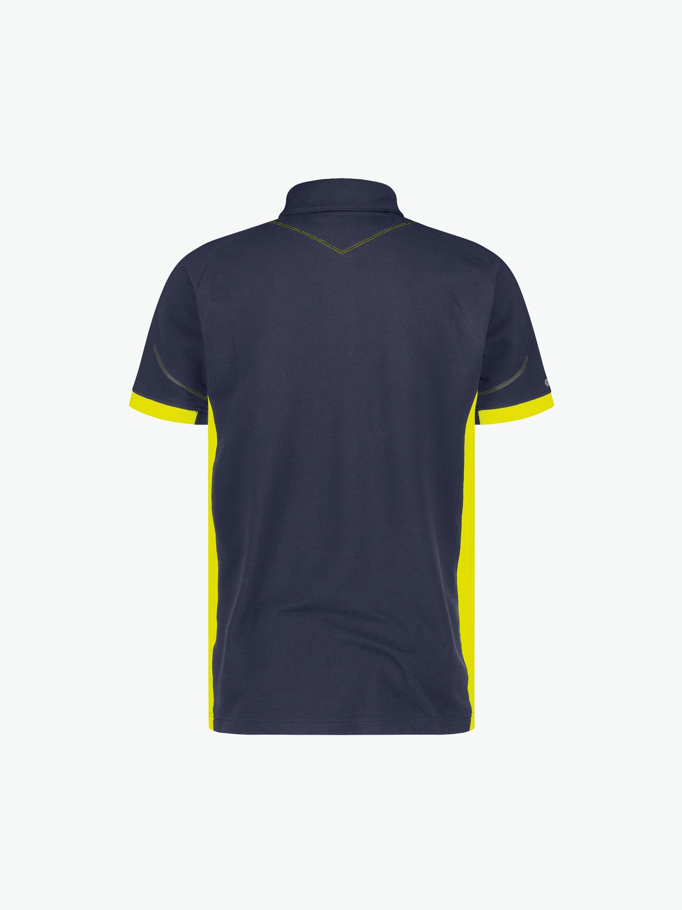 Dassy Veracruz Polo - Nachtblauw/Fluogeel Werkpolo Dassy