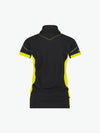 Dassy Veracruz Women Polo voor dames - Zwart/Fluogeel Werkpolo Dames Dassy