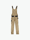 Dassy Versailles Tweekleurige bretelbroek met kniezakken - Beige/Zwart Werkbroek Dassy