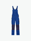 Dassy Versailles Tweekleurige bretelbroek met kniezakken - Korenblauw/Marineblauw Werkbroek Dassy
