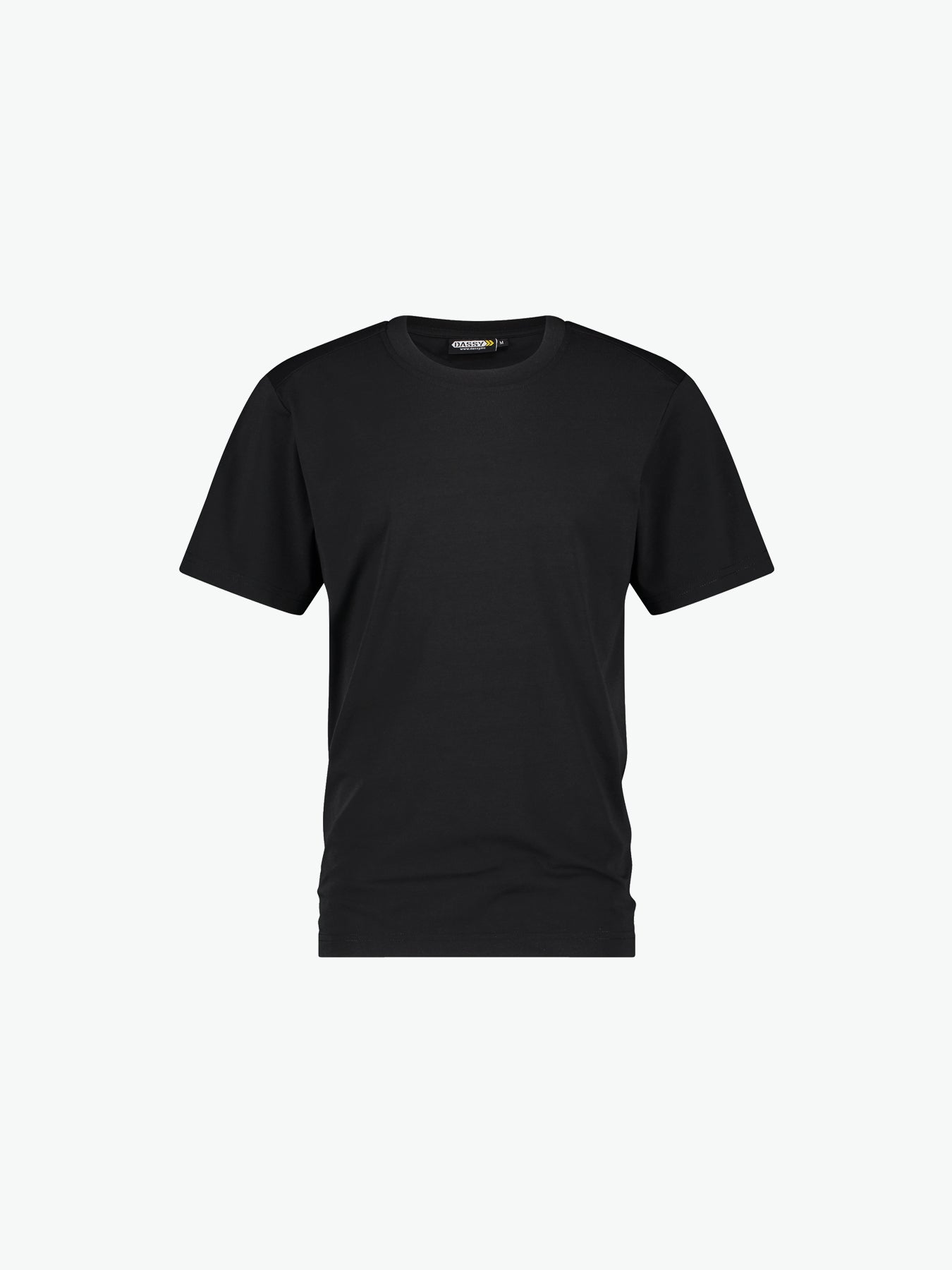 Dassy Victor T-shirt geschikt voor industrieel wassen - Zwart Werkshirt Dassy