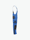 Dassy Voltic Bretelbroek met kniezakken - Azuurblauw/Antracietgrijs Werkbroek Dassy