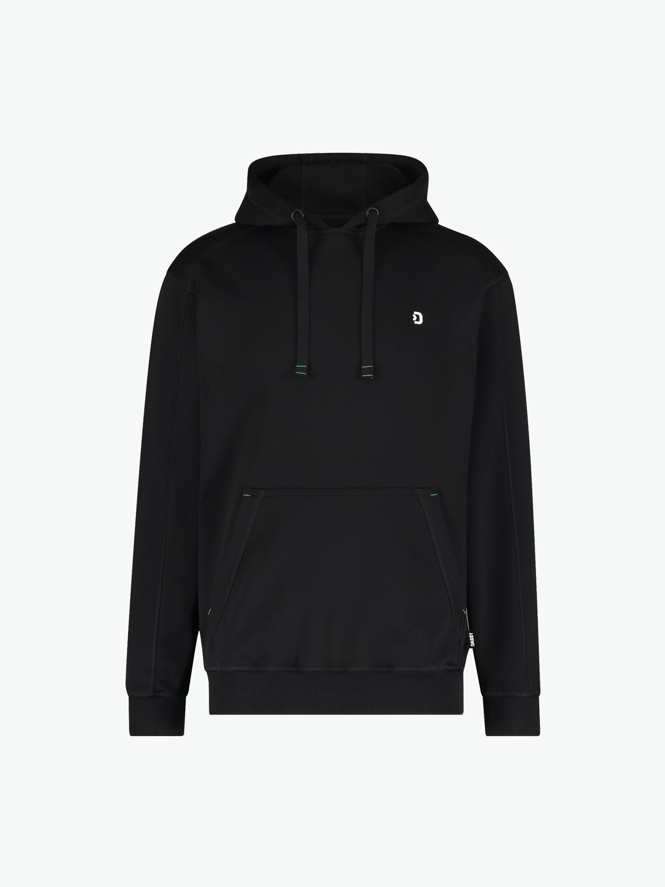 Dassy Woodie Hoodie met bedrukking - Zwart Werkhoodie Dassy