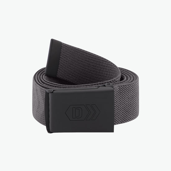 Dassy Xantus Stretchriem met bedrukking - Antracietgrijs Riem Dassy