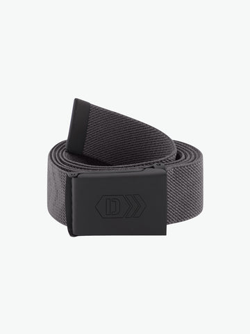 Dassy Xantus Stretchriem met bedrukking - Antracietgrijs Riem Dassy