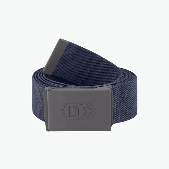 Dassy Xantus Stretchriem met bedrukking - Nachtblauw Riem Dassy