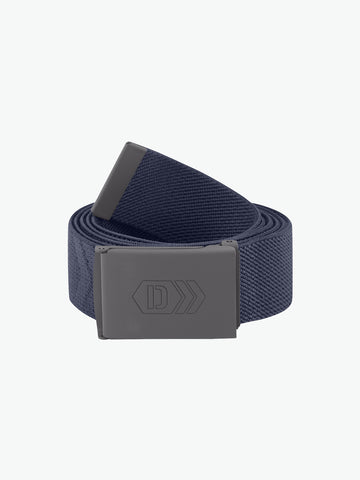 Dassy Xantus Stretchriem met bedrukking - Nachtblauw Riem Dassy