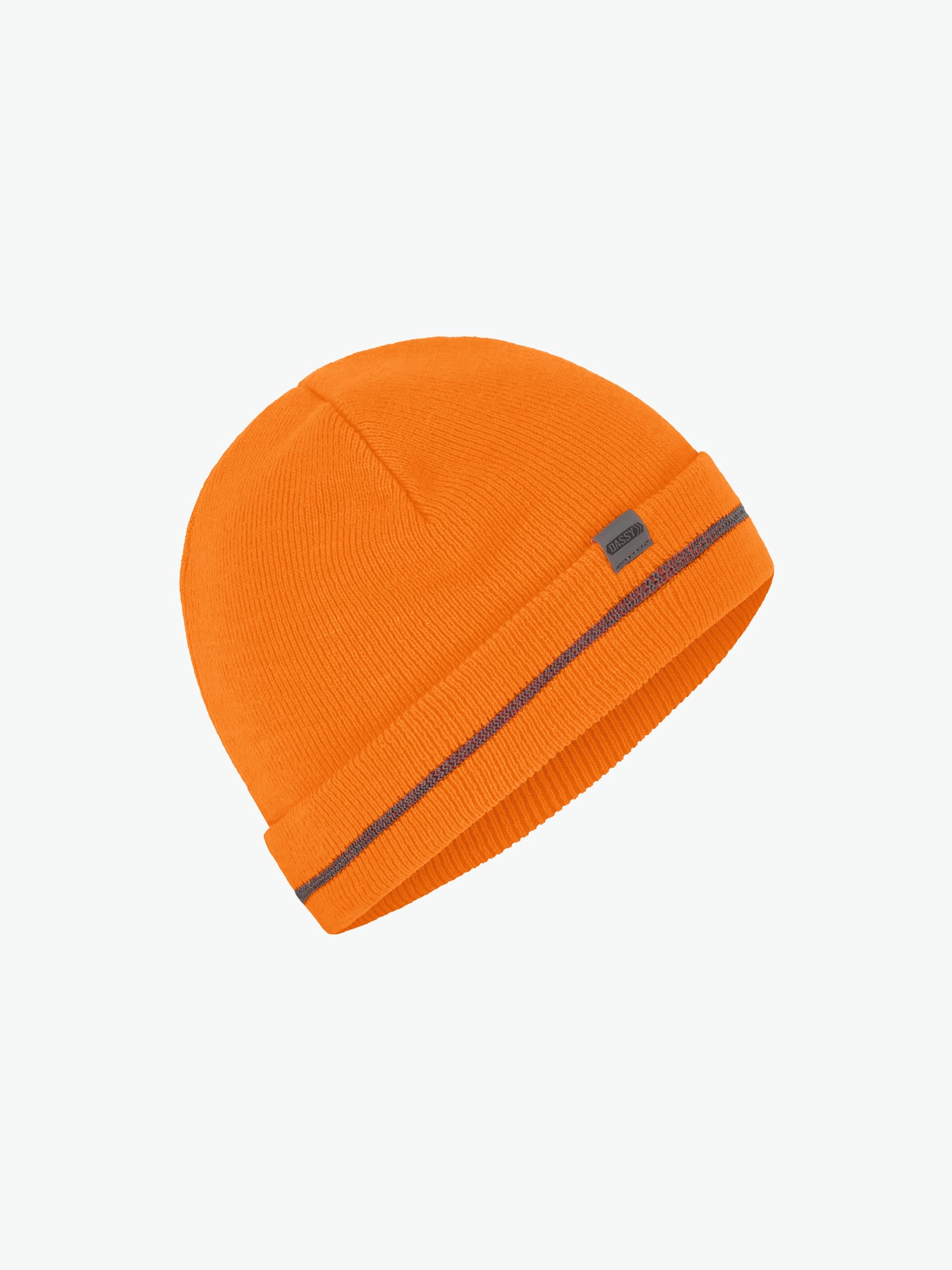 Dassy Xipe Gebreide muts - Fluo-Oranje Muts Dassy
