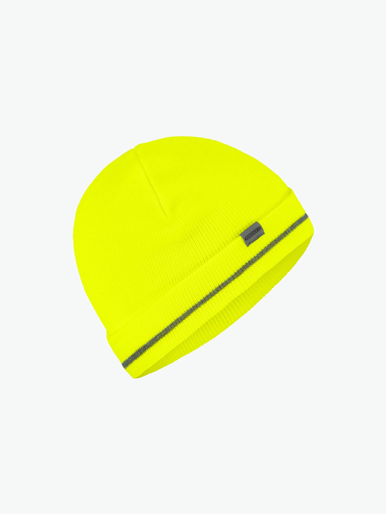 Dassy Xipe Gebreide muts - Fluogeel Muts Dassy