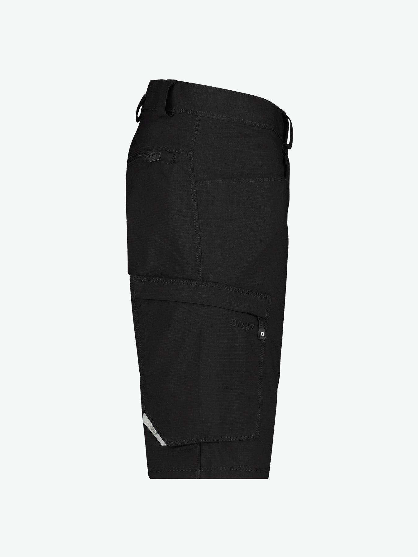 Dassy Zion Werkshort - Zwart Korte Werkbroek Dassy