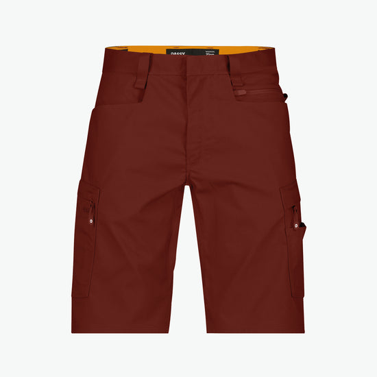 Dassy Zion Werkshort - Baksteenrood Korte Werkbroek Dassy
