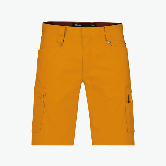 Dassy Zion Werkshort - Zonnebloemgeel Korte Werkbroek Dassy