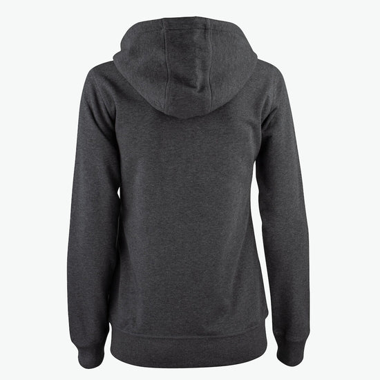 Clique Premium OC Hoody FZ Women - Antraciet Melange Hoodie Clique