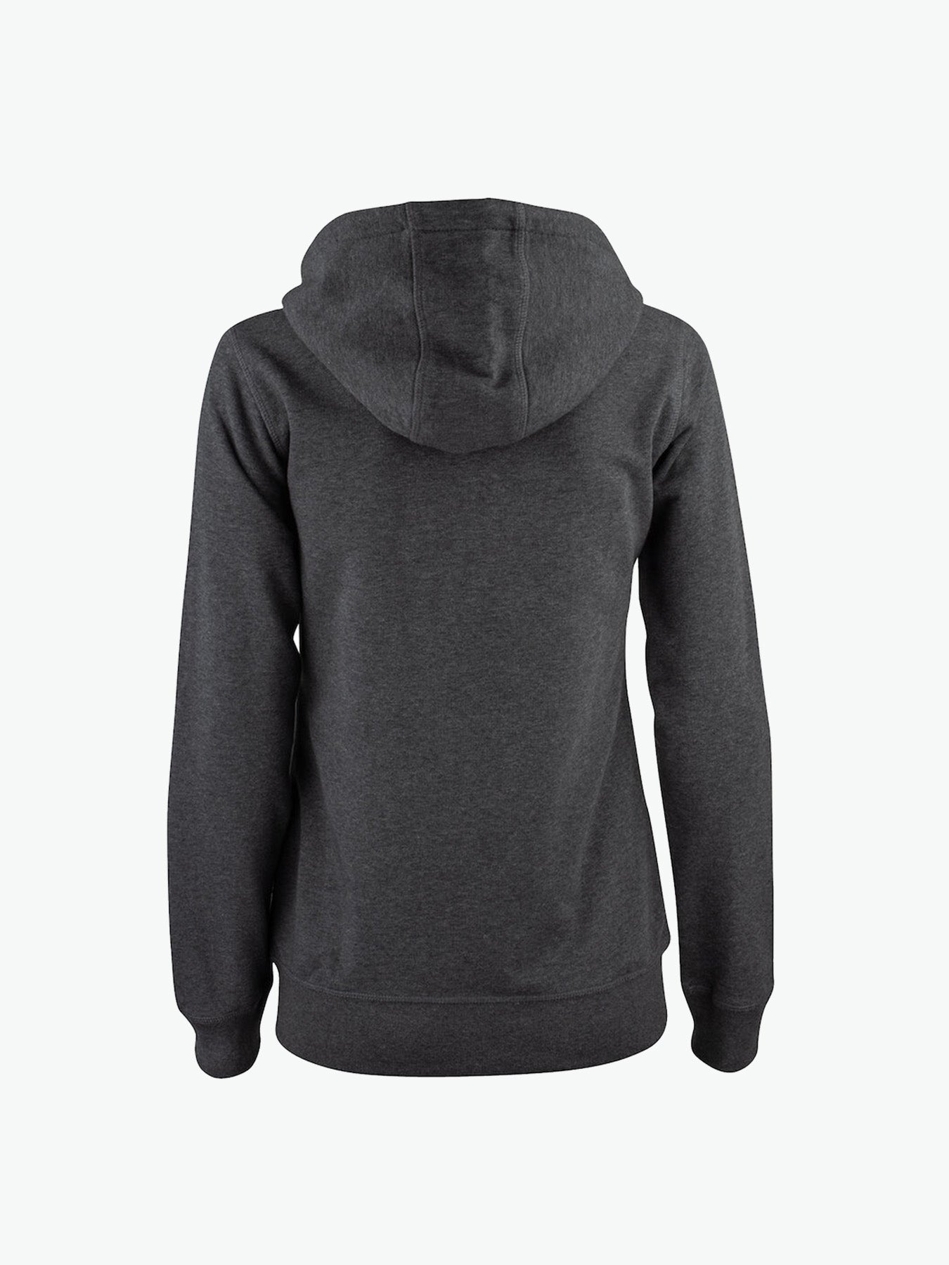 Clique Premium OC Hoody FZ Women - Antraciet Melange Hoodie Clique
