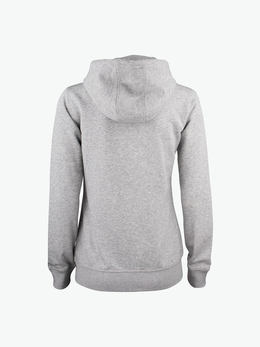 Clique Premium OC Hoody FZ Women - Grijsmelange Hoodie Clique