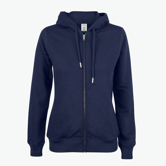 Clique Premium OC Hoody FZ Women - Dark Navy Hoodie Clique XS