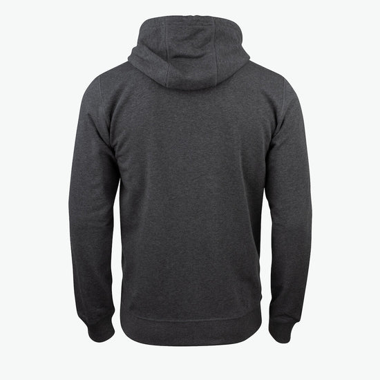 Clique Premium OC Hoody FZ - Antraciet Melange Hoodie Clique