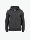 Clique Premium OC Hoody FZ - Antraciet Melange Hoodie Clique XS