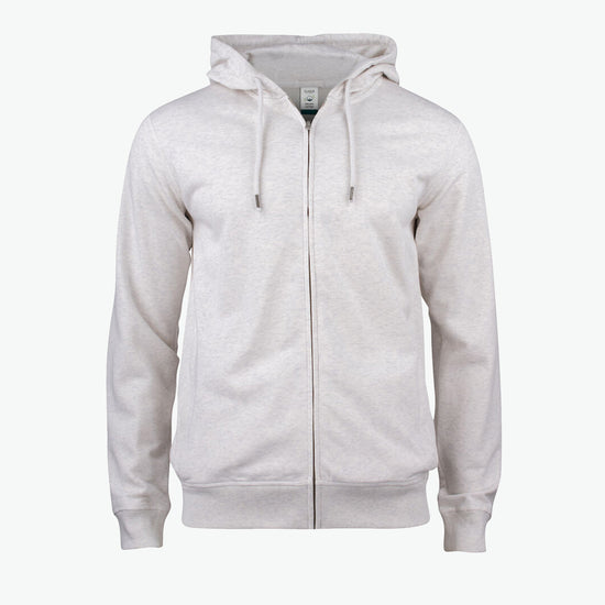 Clique Premium OC Hoody FZ - Nature Melange Hoodie Clique XS