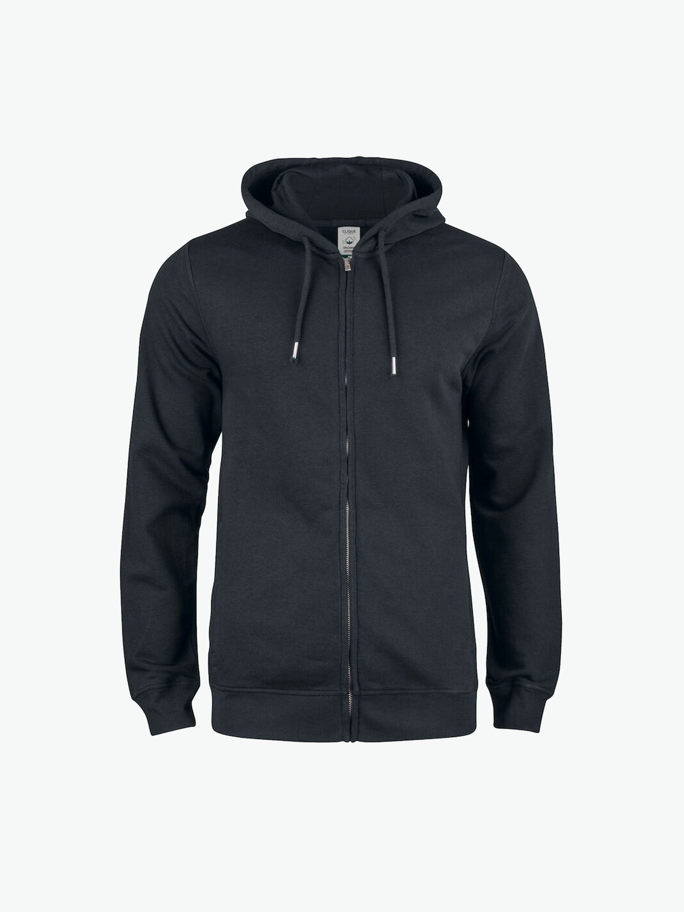 Clique Premium OC Hoody FZ - Zwart Hoodie Clique XS
